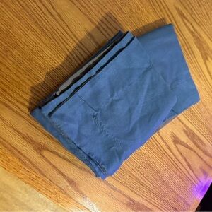Set of 2 Blue & Gray Pillowcases Just Home 100% Polyester Pillow Bedroom Decor